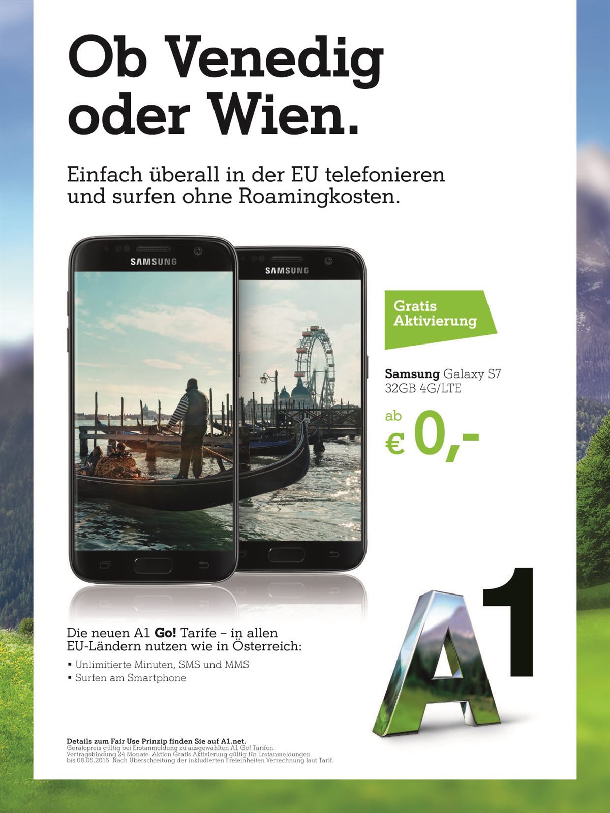 Ob Venedig oder Wien. (A1D.N.S.)