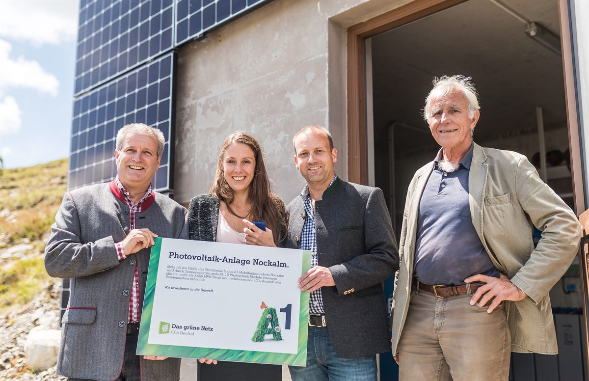 Eröffnung Photovoltaik-Anlage Nockalm