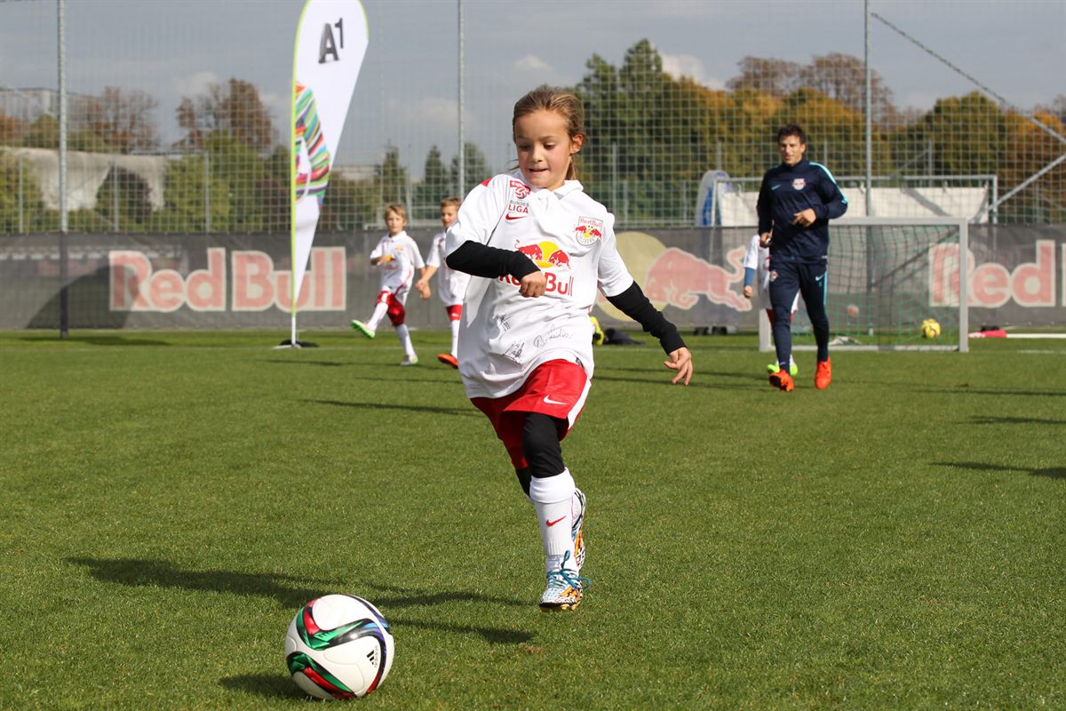 Mit A1 einen Trainingstag beim FC Red Bull Salzburg gewinnen