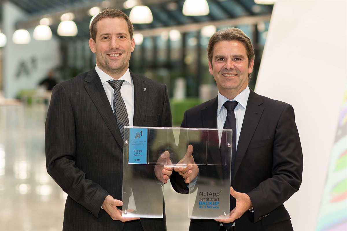 A1 ist zertifizierter Backup-as-a-Service Partner von NetApp