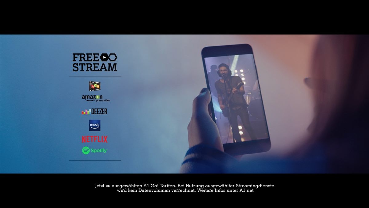 A1 Free Stream Kampagne 2017