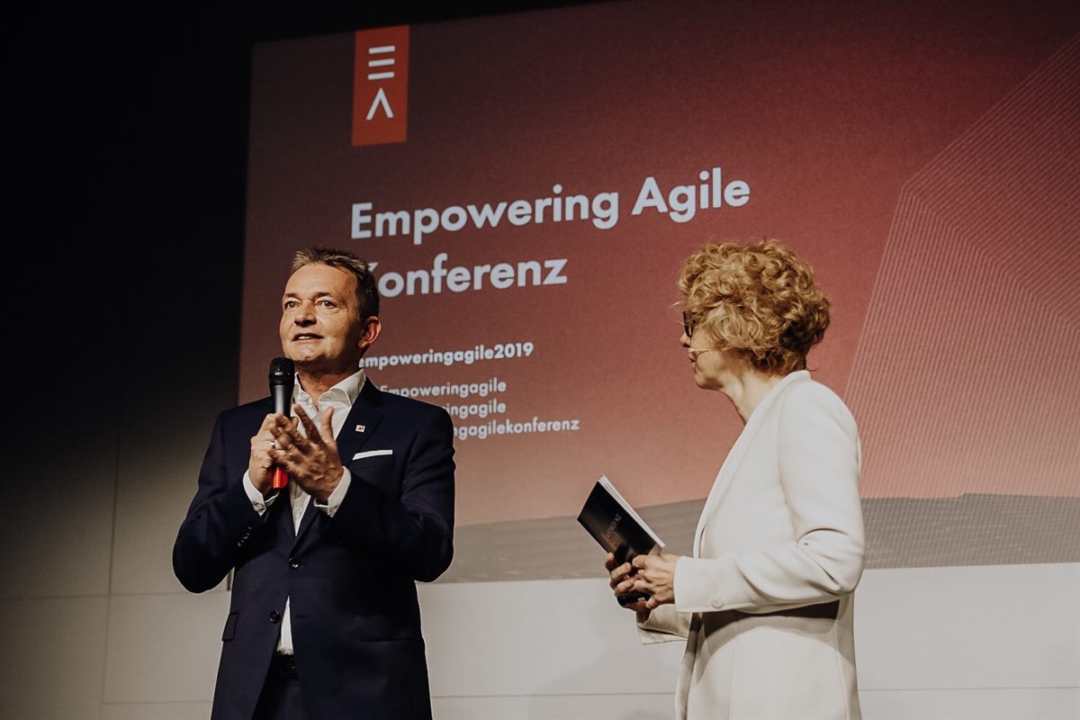 Erste österreichische #Empowering Agile Konferenz bei A1
