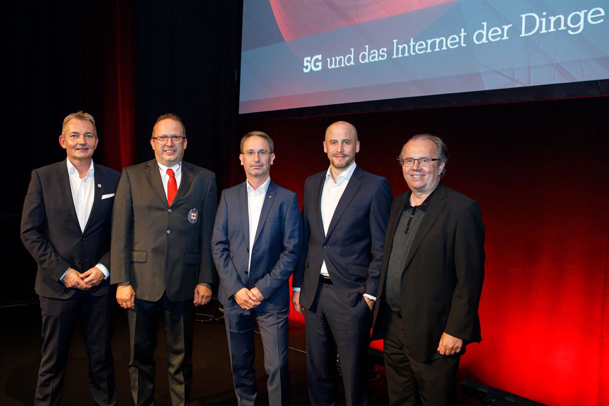 A1 präsentiert 5G und das Internet der Dinge in Hall in Tirol