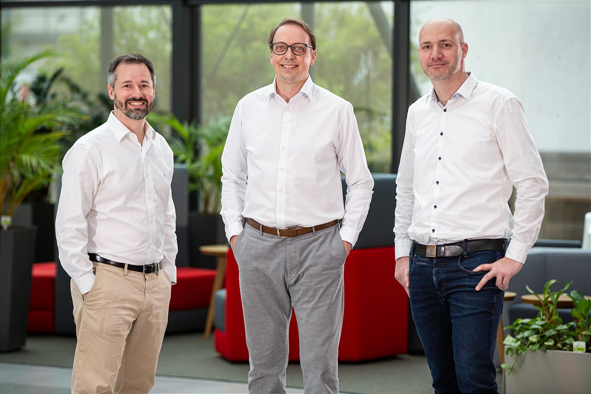 Stefan Lang, Head of Sales & Cofounder, Mario Kogler, CEO & Founder, Benjamin Cimerman, Head of Development & Cofounder