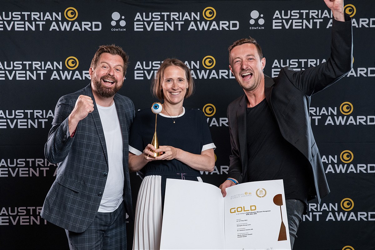 Austrian Event Award: Gold für A1 IoT Day 2021