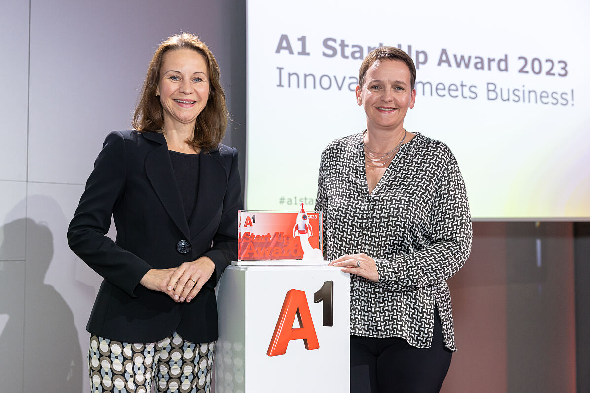 Siemens AG Österreich CEO Patricia Neumann (li) und A1 Group CFO Sonja Wallner