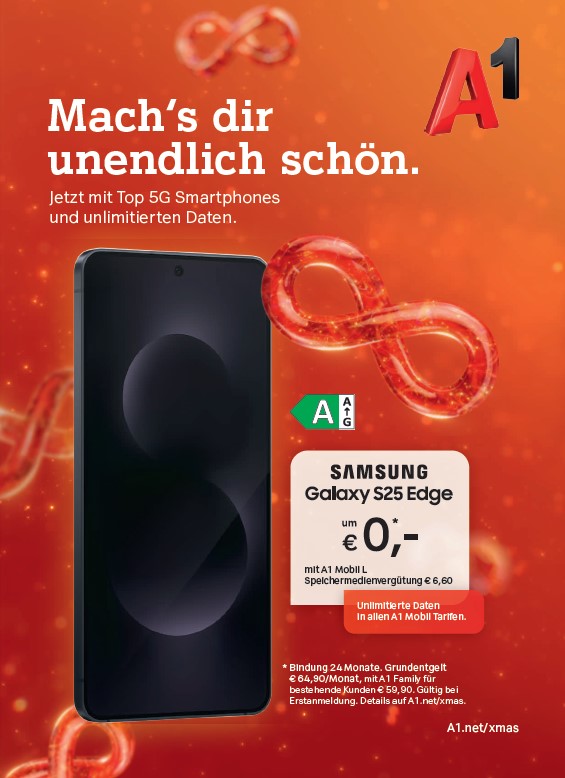 Sujet der Weihnachtskampagne 2025