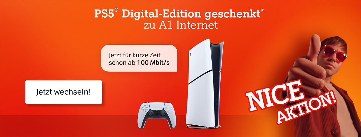 Sujet der Kampagne Nice Aktion